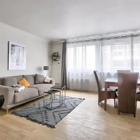 Bibliotheque Francois Mitterand - Beautiful Bright Apartment